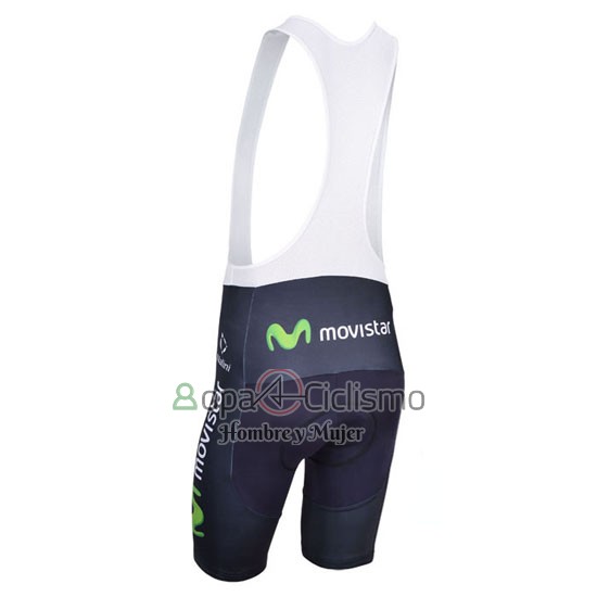 Movistar Lider Ropa Ciclismo Culotte Corto 2013 Hombre Mangas Cortas Blanco y Rojo